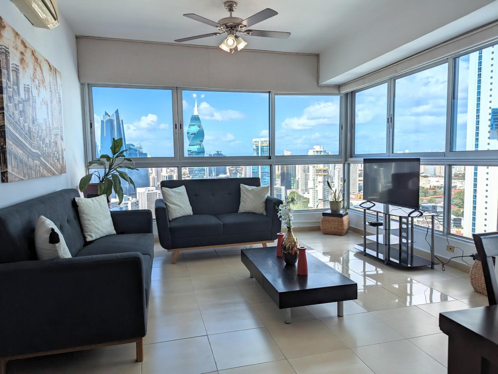 Yc 3602 L Apartamento 2Br En Av Balboa Panama by Eksteriør bilde