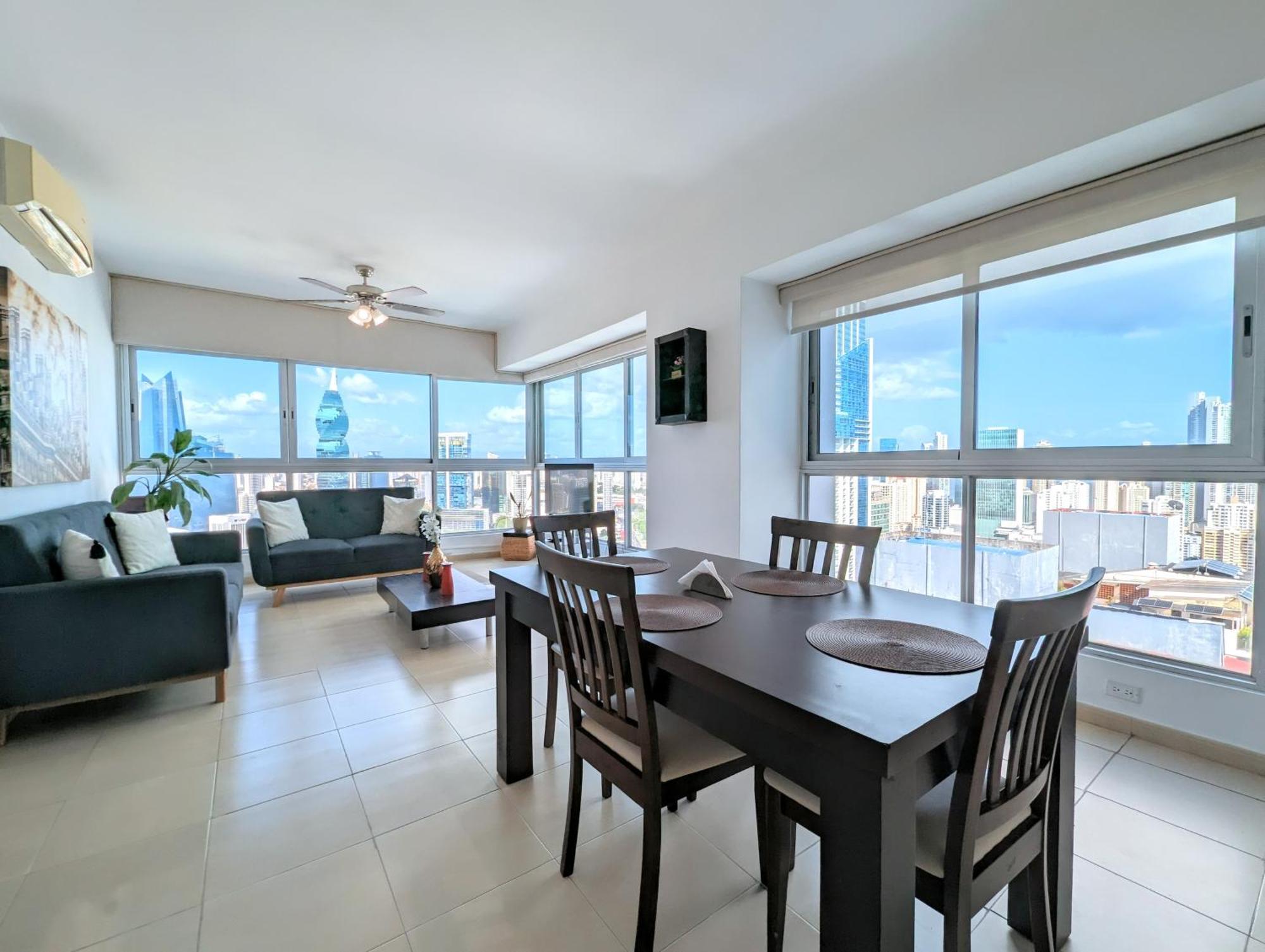 Yc 3602 L Apartamento 2Br En Av Balboa Panama by Eksteriør bilde
